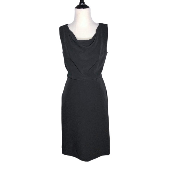 August 1 Eight Black Cowl Neck Dress - Picture 4 of 6